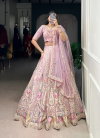 Lnb1453 Net With Sequins And Thread Embroidery Work Lehenga With Blouse Dupatta Bulk Orders In India